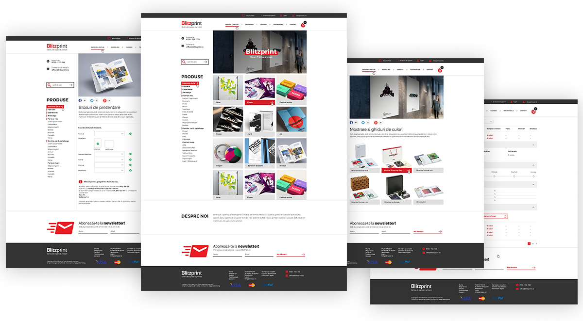BlitzPrint – Graphic concept & design