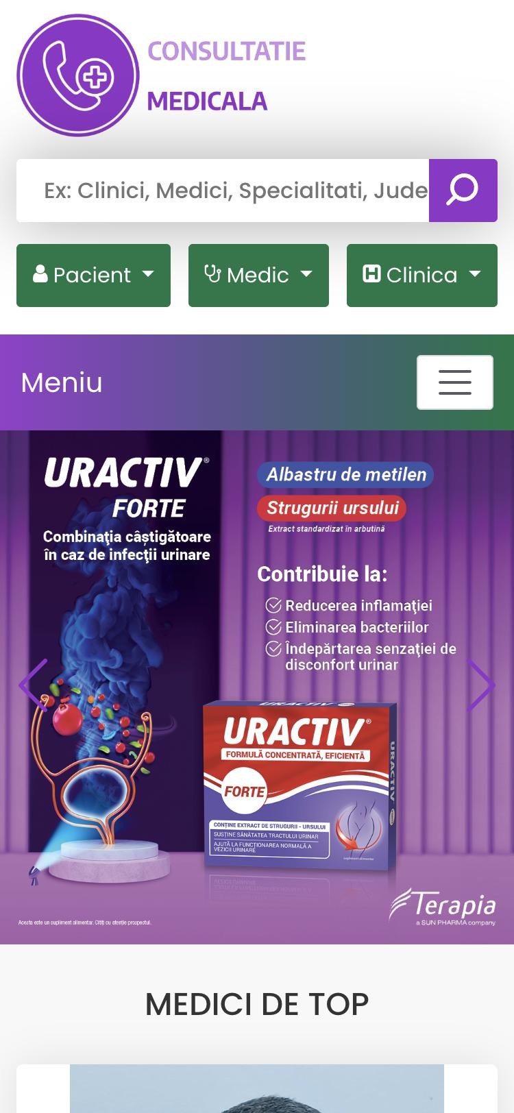 Consultație Medicală – versiune mobile