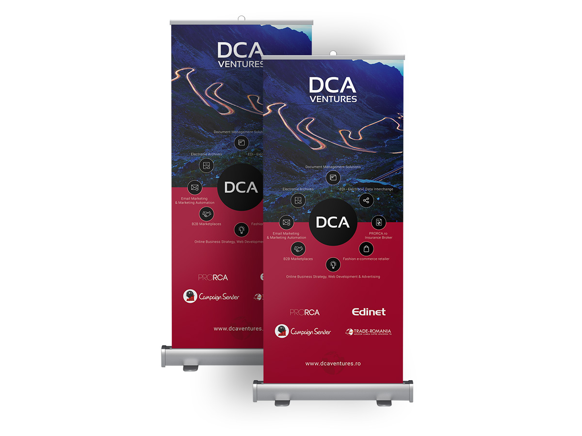 DCA Ventures – Graphic design