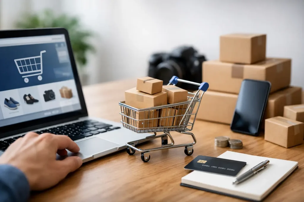 Dezvoltare magazin online care vinde