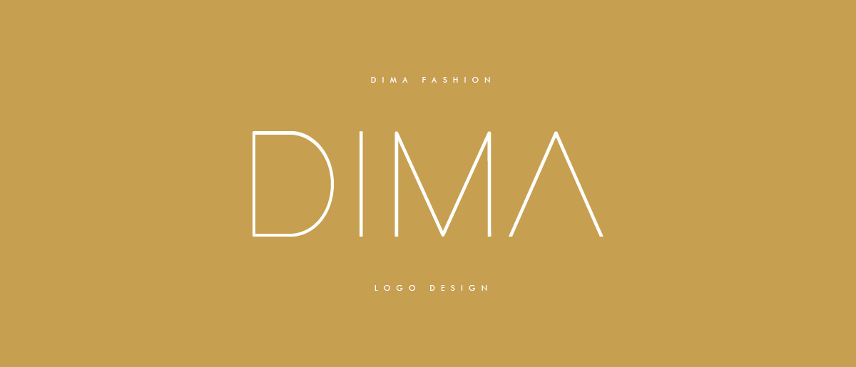 DIMA Online Fashion – Logo design