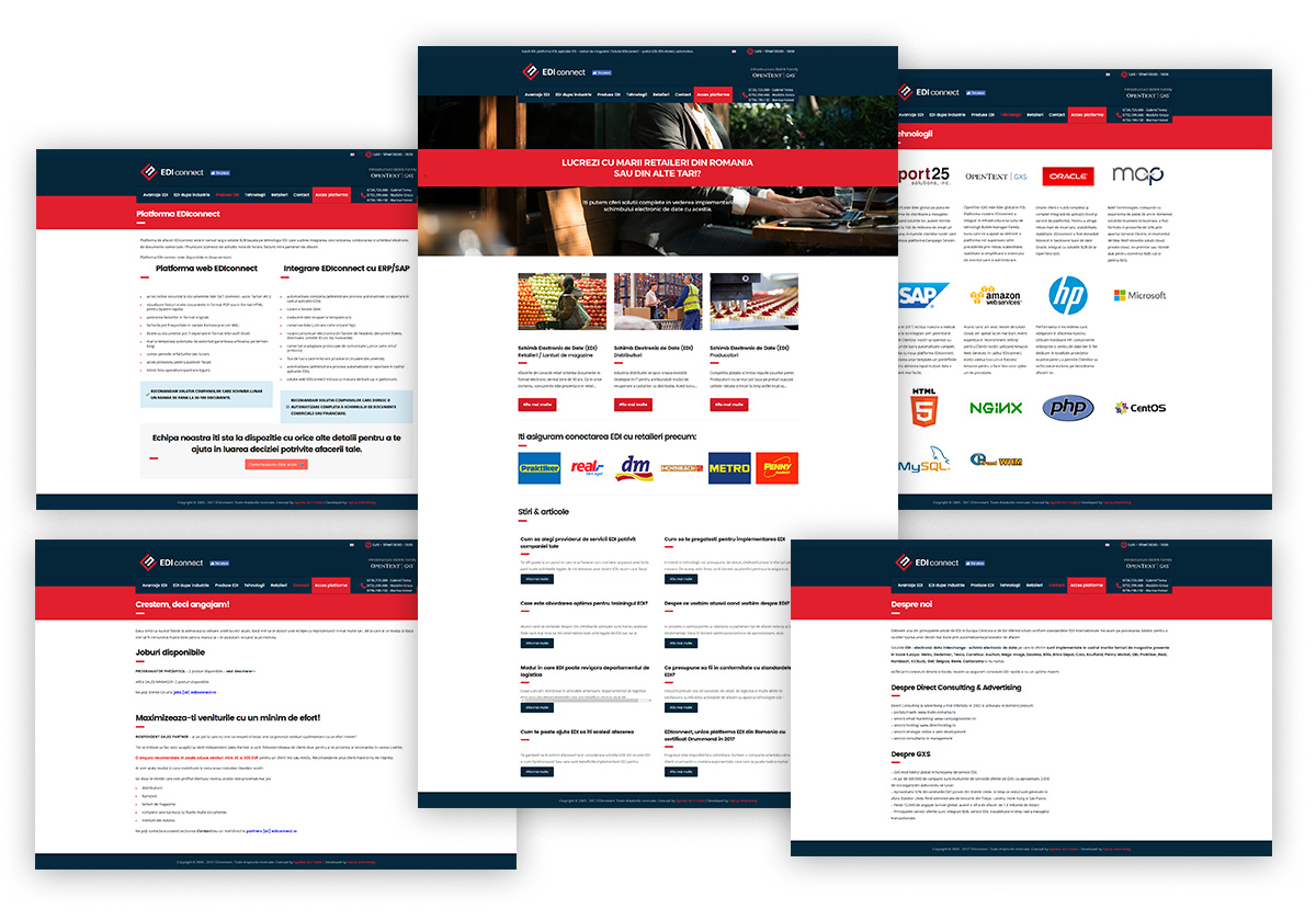EDIconnect – Web design & development