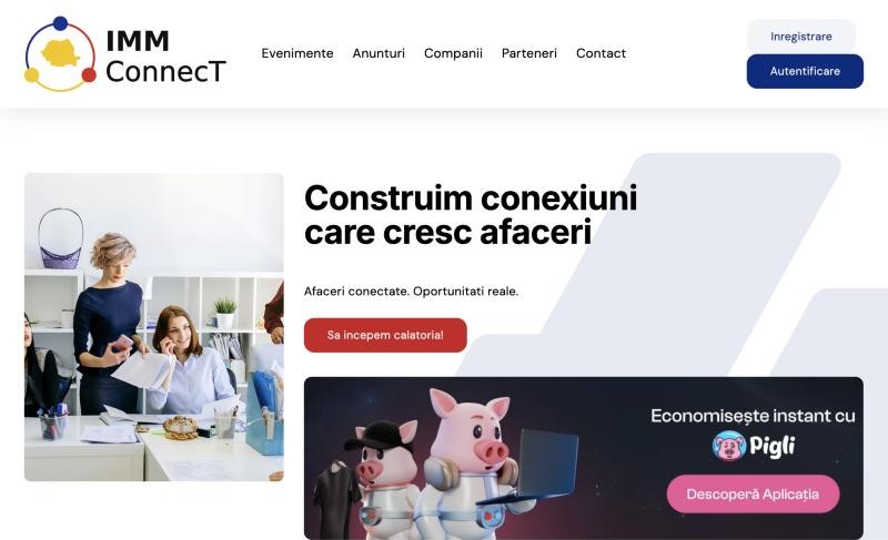 IMM Connect – versiune desktop