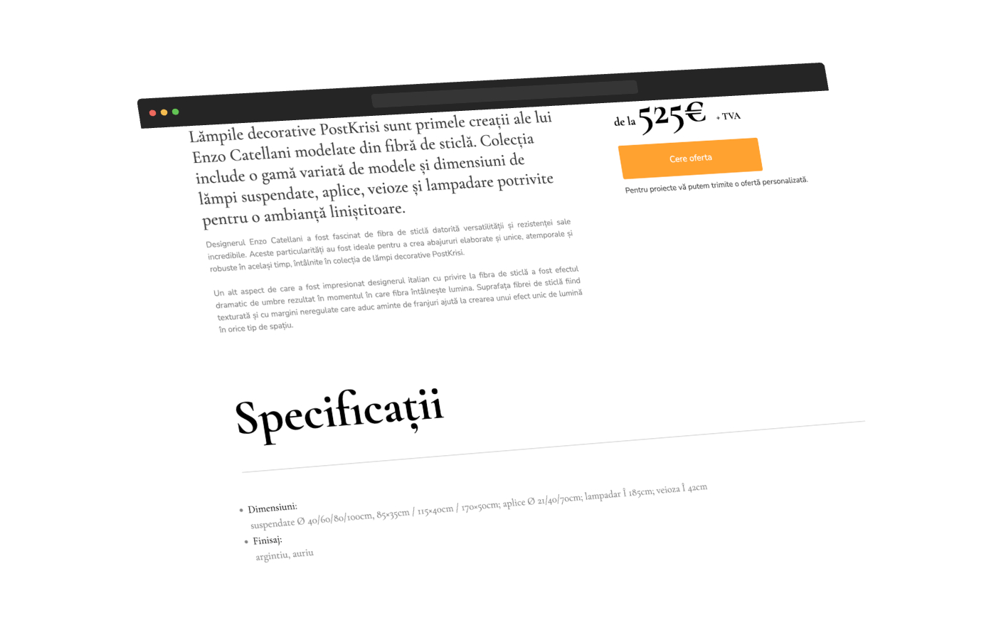 LuceDomotica – Web design & development