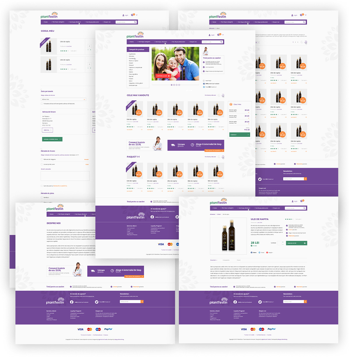 Plant Festin – Web design & development