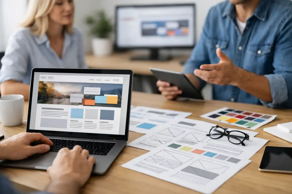 Redesign site companie: când și cum îl faci