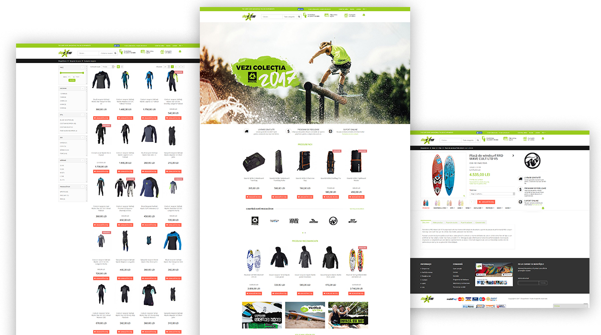 ShopeXtrem – Web design & development