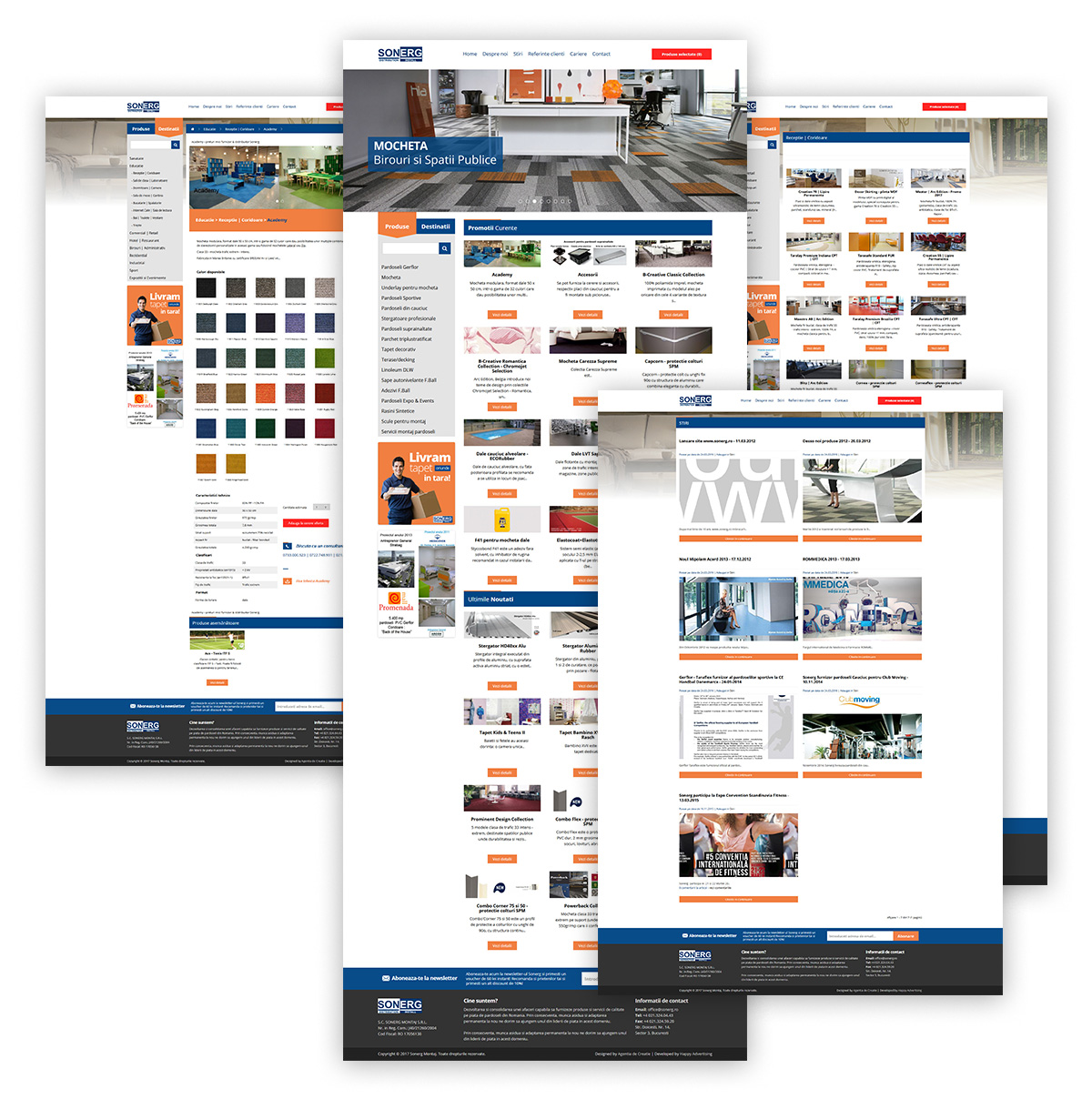 Sonerg – Web design & development